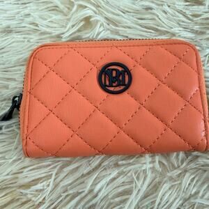 Orange Quilted Women's Wallet